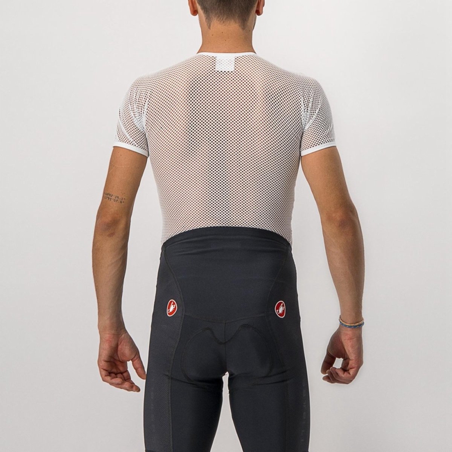 Základná Vrstva Castelli CORE MESH 3 SS Panske Biele | BNXS-73469